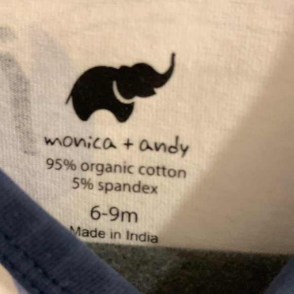 Monica + Andy Coverall Romper size 6-9 months - Picture 5 of 5